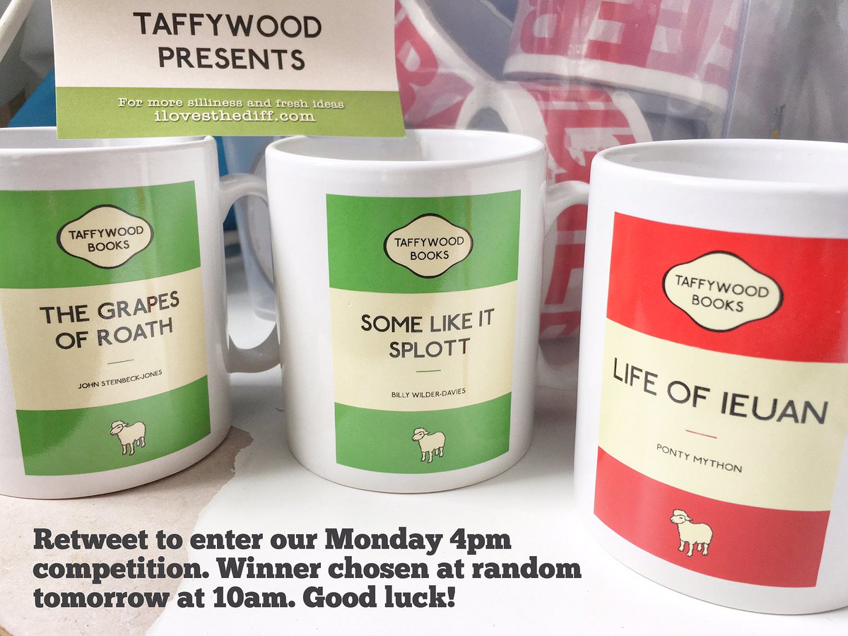 This Splott mug is heading to Orkney. Will it be the most northerly home of a Taffywood mug?? To celebrate we'll give one away. RT to enter.
