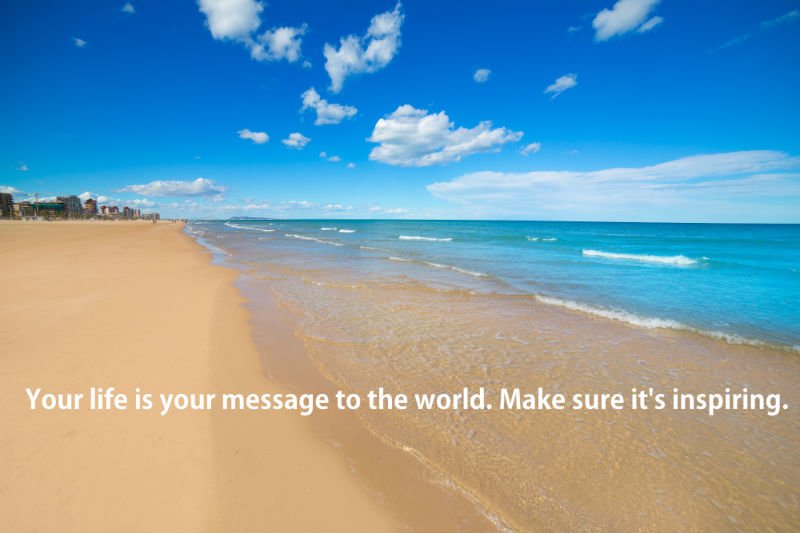JP_CWA's tweet photo. Your life is your message to the world. Make sure it's inspiring. https://t.co/GqZxxWpnne