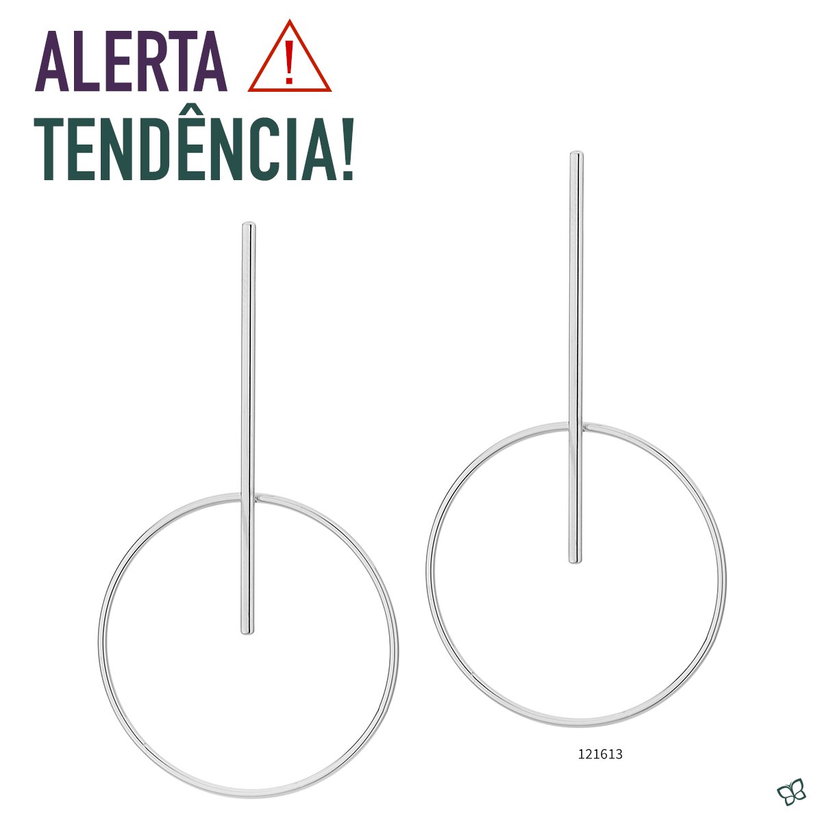 Rommanel's tweet photo. O brinco palito fica ainda mais bonito com o detalhe do círculo! #Rommanel #basicchic #alerta #brinco https://t.co/WsozKkHIdG