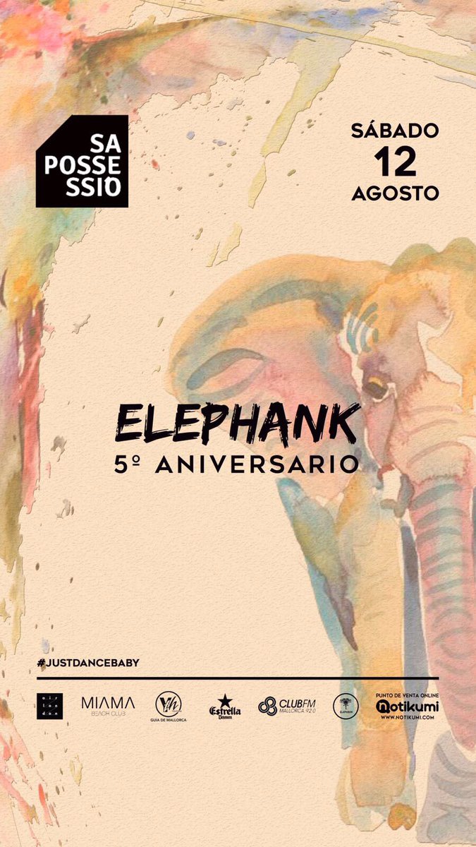 ElephankOFC's tweet photo. 🖐🏾🎂 #Aniversario @ElephankOFC https://t.co/H7RoVmPpVE