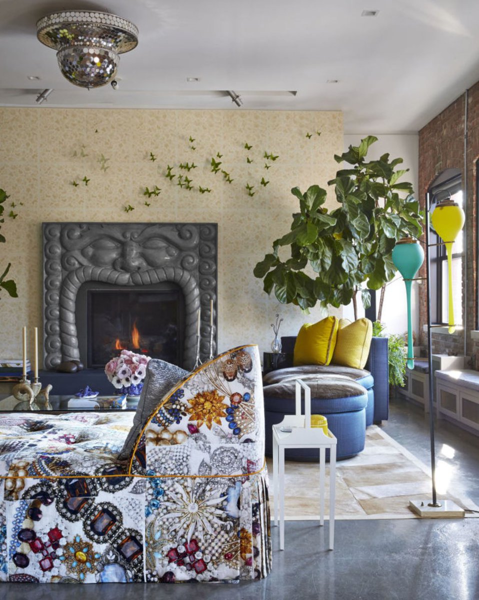 A few of our favourite things - a graphic jewel print and a butterfly art installation. <a href="/HarryHeissmann/">Harry Heissmann Inc.</a>