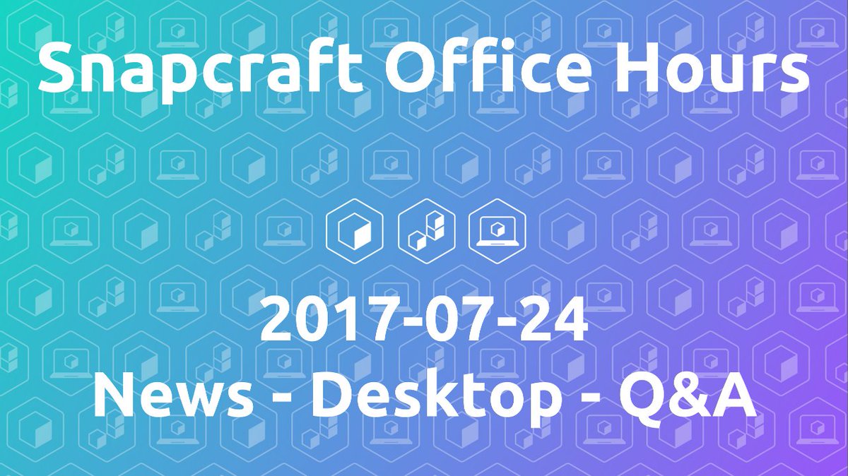 snapcraft tweet media