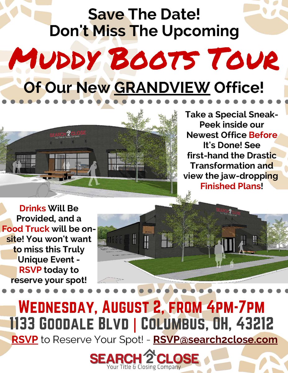 Search2Close1's tweet photo. Have you RSVP'd yet? Our preview of our NEW location in Grandview is NEXT WEEK! You don't want to miss it! https://t.co/ri562apmjL