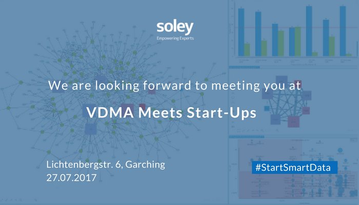 soley's tweet image. Meet Soley at VDMA Meets Start-Ups Event this Thursday,27.07.17 @VDMAonline @utum_muc: bit.ly/2usLyW6 #StartSmartData #digitization