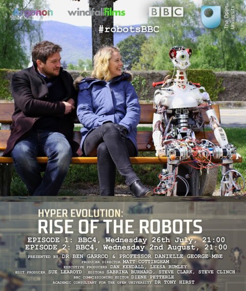 OfficialUoM's tweet image. Could robots takeover? Join @EngineerDG &amp;amp; @Ben_garrod on @BBCFOUR for Rise of the Robots, Wednesday 9pm.
bbc.co.uk/programmes/b08…
#robotsBBC