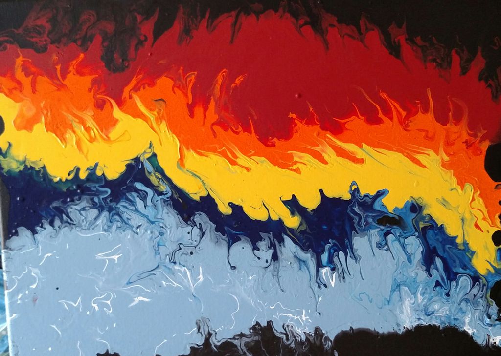 colorflowart's tweet photo. To brighten up your Monday! #fluidpainting #fluidartwork #rainbow #colorflowart #color #abstractart #abstract #artwork #artforsale #art https://t.co/KKlPLFtEDX