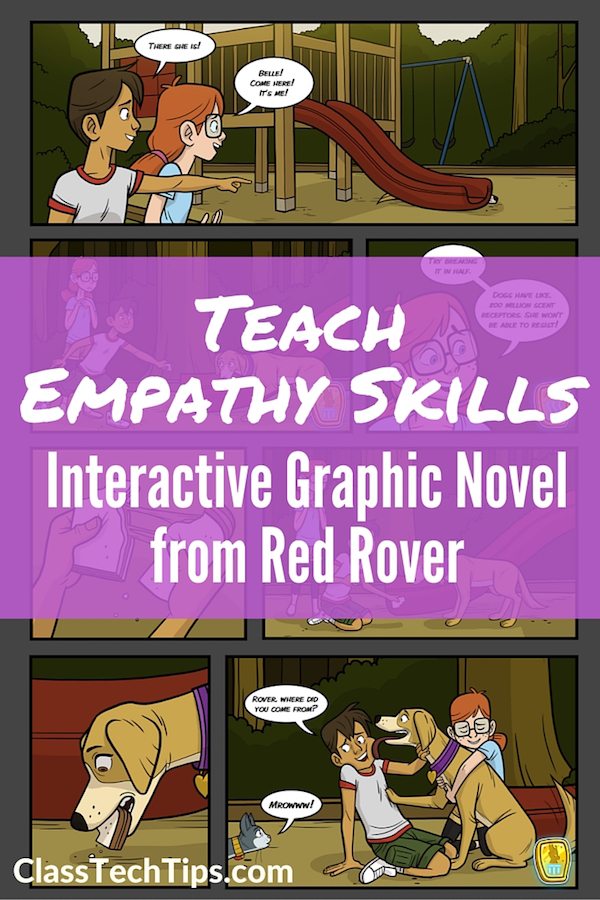 ClassTechTips's tweet photo. Teach Empathy Skills: Interactive Graphic Novel from @RedRoverOrg #edtech #edapp https://t.co/fg54X3Fb2S https://t.co/sBoROMcJN5