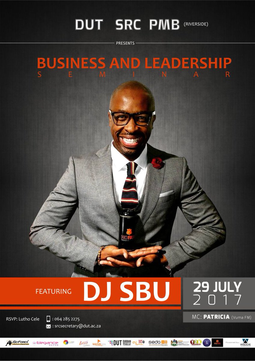 Mzamoolajack's tweet photo. Early welcome @djsbu
Business and leadership seminar
#wisolve #PMB #Y2K_MP_LOUNGE #DUT_PMB #INVOTECH https://t.co/TBy8IxrKuX