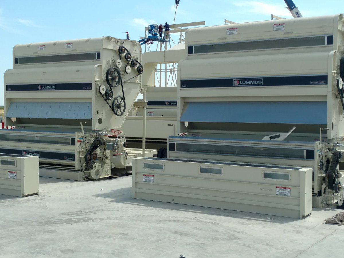 Lloyd Arthur on Twitter "Toured the cotton gin under construction at