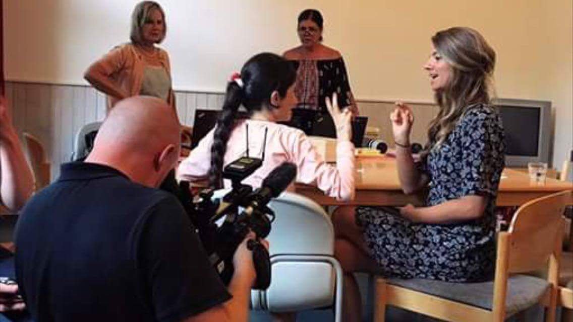 RoadsofSuccess1's tweet photo. Learn of how the journey all began for us during the height of the war and hear Ekhlas' story #techovertrauma #roadsofsuccess #bbc https://t.co/B8oEBmVk6o