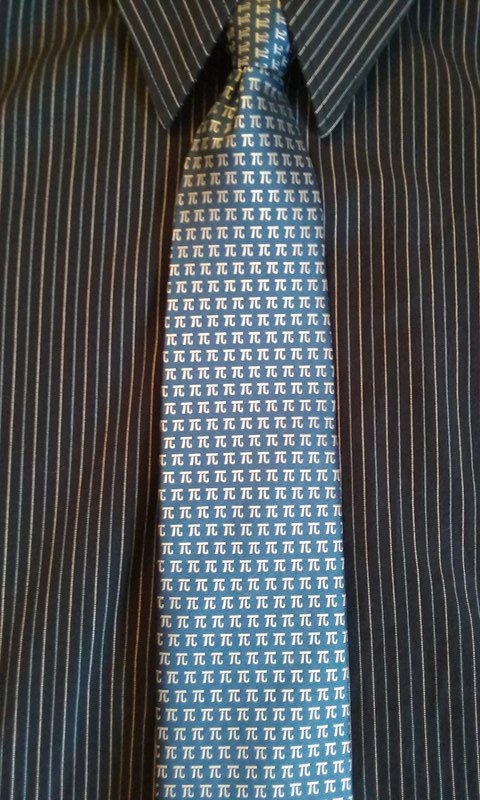 MathTieMonday's tweet photo. Today's choice for #mathtiemonday is this classy blue pi tie from @tiesdotcom!  #math #ties #monday https://t.co/WChH9vXtKq