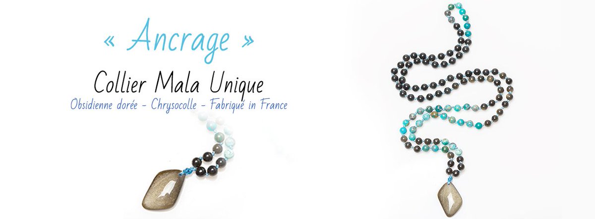 bynjfrance's tweet photo. Nouveau Collier Mala "Ancrage" - Adoptez-le de suite 😉
https://t.co/J2xmSRriwi
#bijoux #mala #obsidienne #chrysocolle #madeinFrance #Alsace https://t.co/3ElePXeeQC