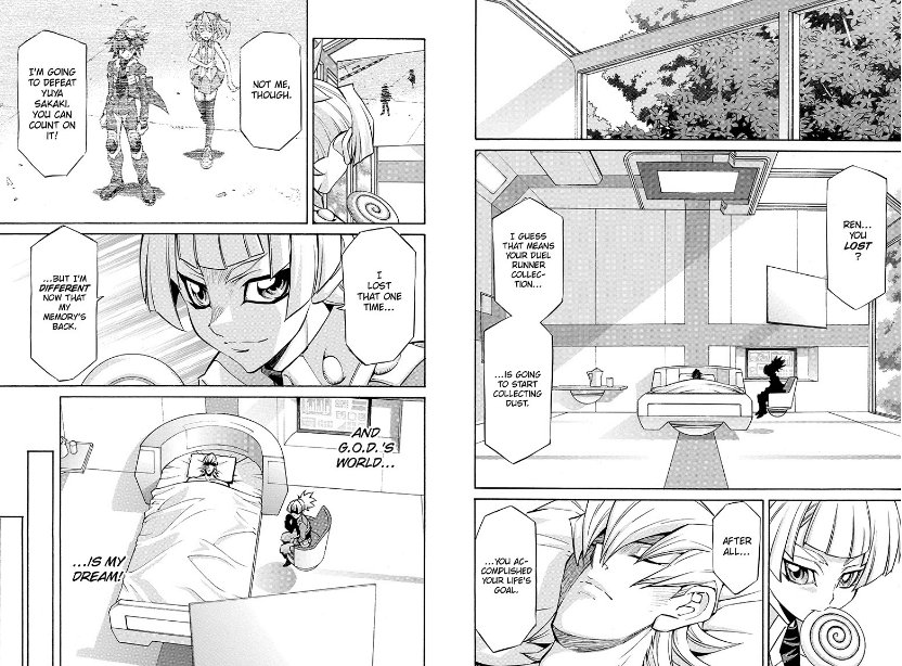 rarityfangirl's tweet photo. Welp...My heart is broken. WAKE UP REN. LADY EVE NEEDS YOU, AND SO DO I!!! 💔#Scale24 #ArcVMangaSpoilers https://t.co/Y8igBNuALp