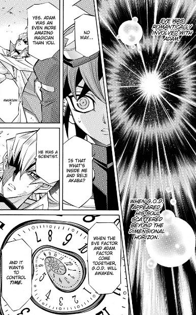 rarityfangirl's tweet photo. Now I'm both confused, but have a better understanding of Eve's motivation. She wants to get her man backl. #Scale24 #ArcVMangaSpoilers https://t.co/TiFnIajSEM