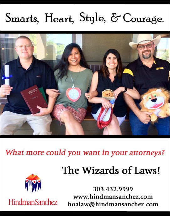 AltitudeLaw's tweet photo. What more could you want in your #attorneys? #HOA #HOALaw #HindmanSanchez #ColoradoHOA #Condo #Condolaw #CCIOA #Condominium #HOABoard https://t.co/trJuPvpTDE