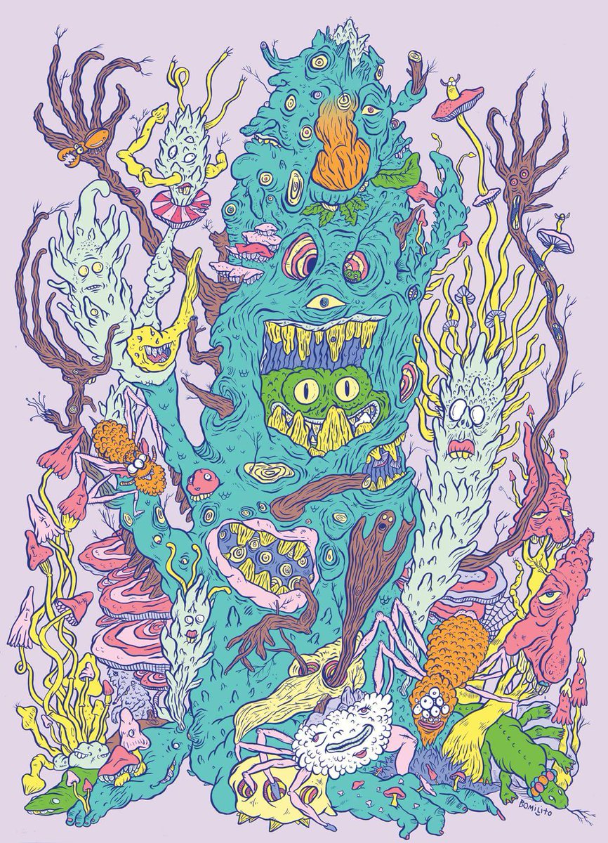 Ghost tree! #BomiLito Ghost tree!