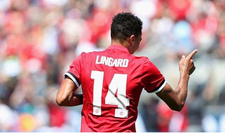 JesseLingard's tweet photo. Another Step In The Right Direction ☝🏾🔴 #MUTOUR  #HereToCreate https://t.co/dYKANlAdPl