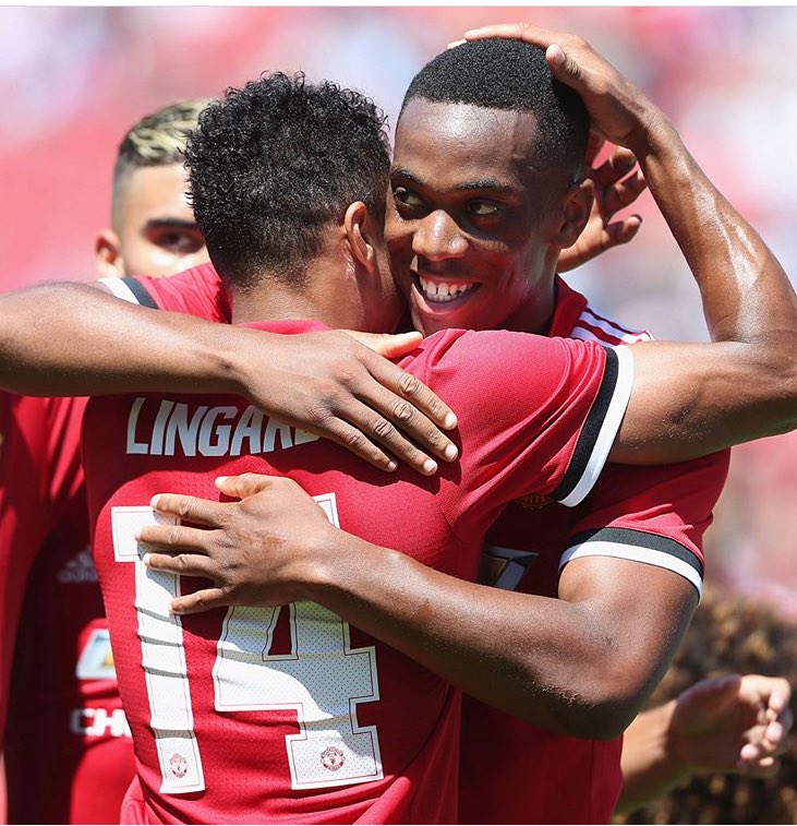 JesseLingard's tweet photo. Another Step In The Right Direction ☝🏾🔴 #MUTOUR  #HereToCreate https://t.co/dYKANlAdPl