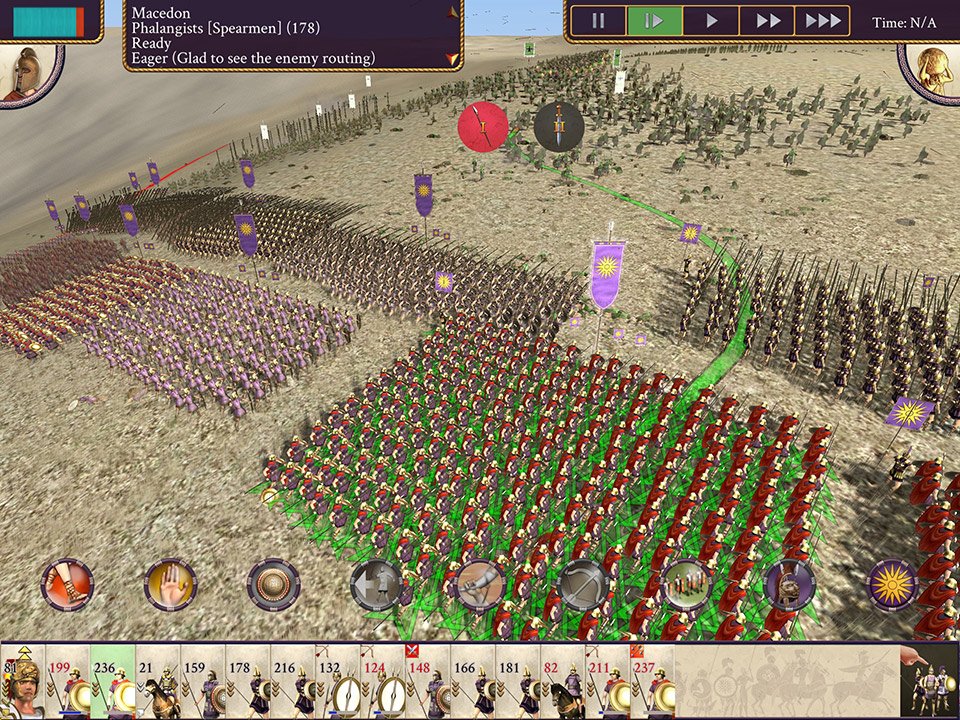 feralgames's tweet image. Stride across the known world like a colossus… and conquer it!
ROME: Total War – Alexander comes to iPad on 27 July.