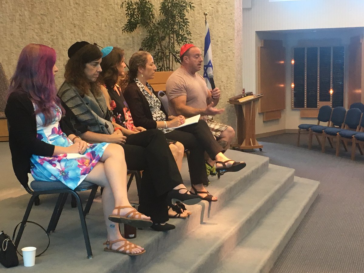 sethbrady9's tweet photo. "Schools should teach about Judaism when they teach about the Holocaust" -Religious Literacy 4 Educators Panelist #ASCDTig #WeAre203 #sschat https://t.co/D81L9H8yn4