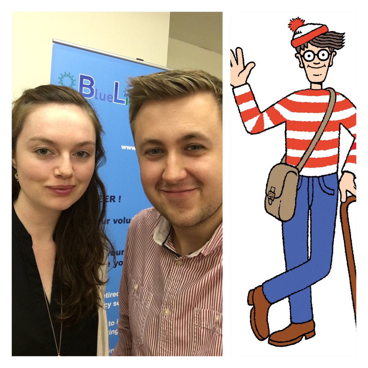 Thanks to the <a href="/BigLocalNClee/">Big Local North Clee</a> @IGNITEgy <a href="/vaneltalk/">VANEL</a> teams for deciding I look like Where's Wally! I mean that was the whole idea 🤣