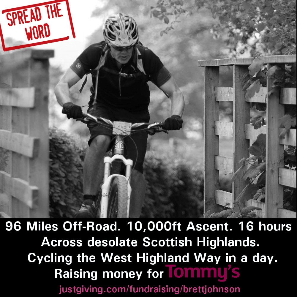 Slightly mad mountain bike  challenge to raise money for a fantastic cause . justgiving.com/fundraising/br…  any RT would be awesome!!
