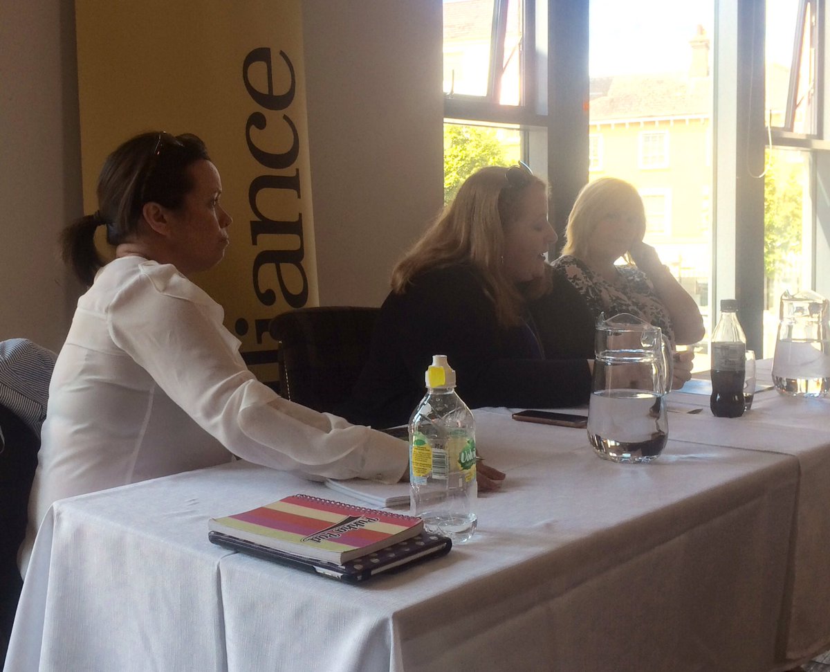 YIMBoyle's tweet photo. Well done @NewryArmaghAP @naomi_long for excellent meeting - answering local constituents' issues. Pleased 2 join you while at #JHISS! https://t.co/6I4ab3X5qY