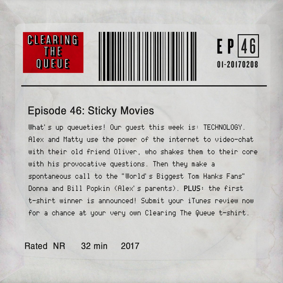 CTQpodcast's tweet photo. Episode 46 - What's YOUR favorite sticky movie? https://t.co/6MKSfLuEAg