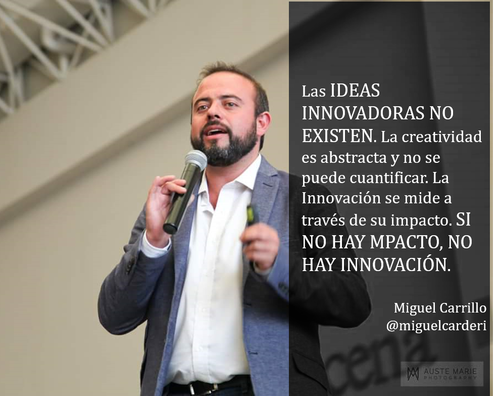 creatimaoficial's tweet photo. No existen las ideas innovadoras, si no hay impacto, no hay innovación.... #innovandoconmagia https://t.co/zytM1rDsmg