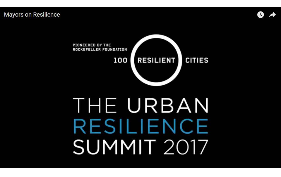 EnviroIntel's tweet photo. "So much of #resilience is rethinking how we do things, be more holistic &amp; more open to innovation" https://t.co/dMfoyuBX4R  #100RCsummit https://t.co/UUPfajywsO