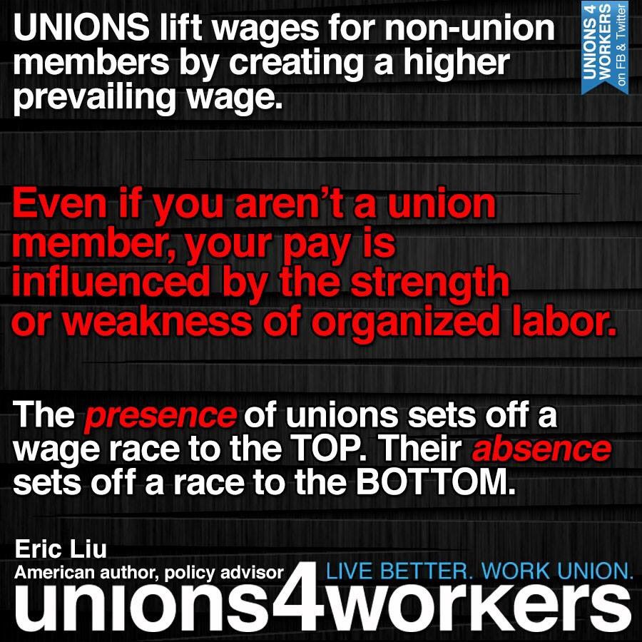 unions4workers's tweet photo. Unions touch the lives of EVERY worker — union or nonunion. That's a fact. #1u #p2 https://t.co/QVtqxW754q