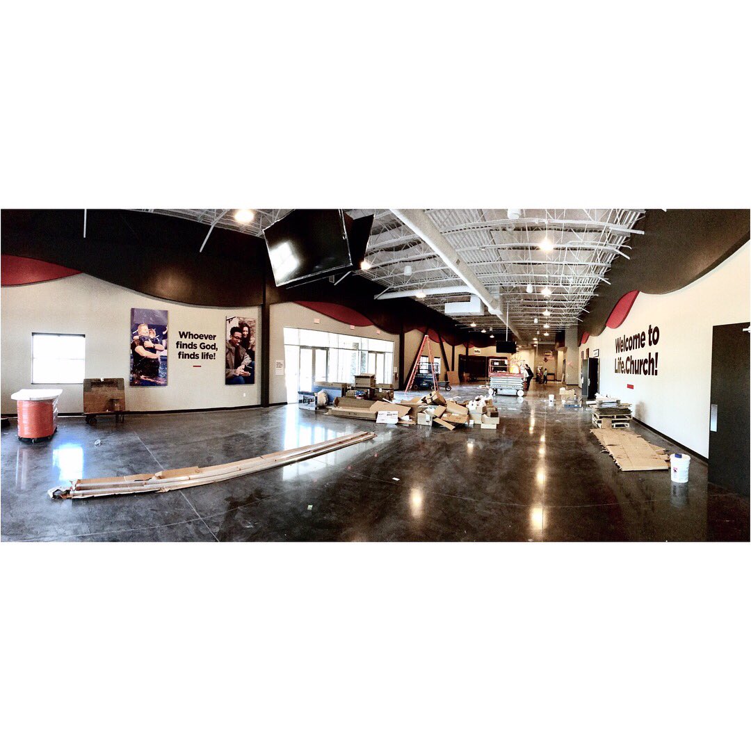 LCTechTeam's tweet image. Here a look at Life.Church Norman!!! Who's ready? I know we are, and the great thing is..... we are only getting started.