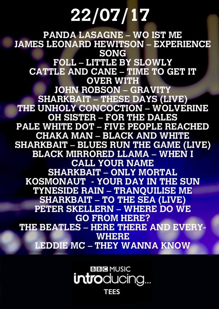 Listen back to the show from Saturday night via the iPlayer, <a href="/Bob_Fischer/">Bob Fischer</a> had @marcwilsonmusic live in session > bbc.co.uk/programmes/p05…