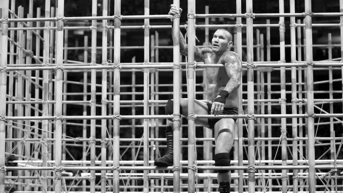 WWEIndia's tweet photo. .@RandyOrton can't believe this & we can't either! #KhaliReturnsToWWE #PrisonMatch #WWEBattleground https://t.co/Xmchwei4jT