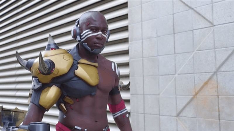 LionbridgeGames's tweet photo. Remember that amazing #Doomfist cosplay from #CCSD2017? 

Here's the story: https://t.co/Ve8HVEpn4F #Overwatch https://t.co/HjkmDqxFiK