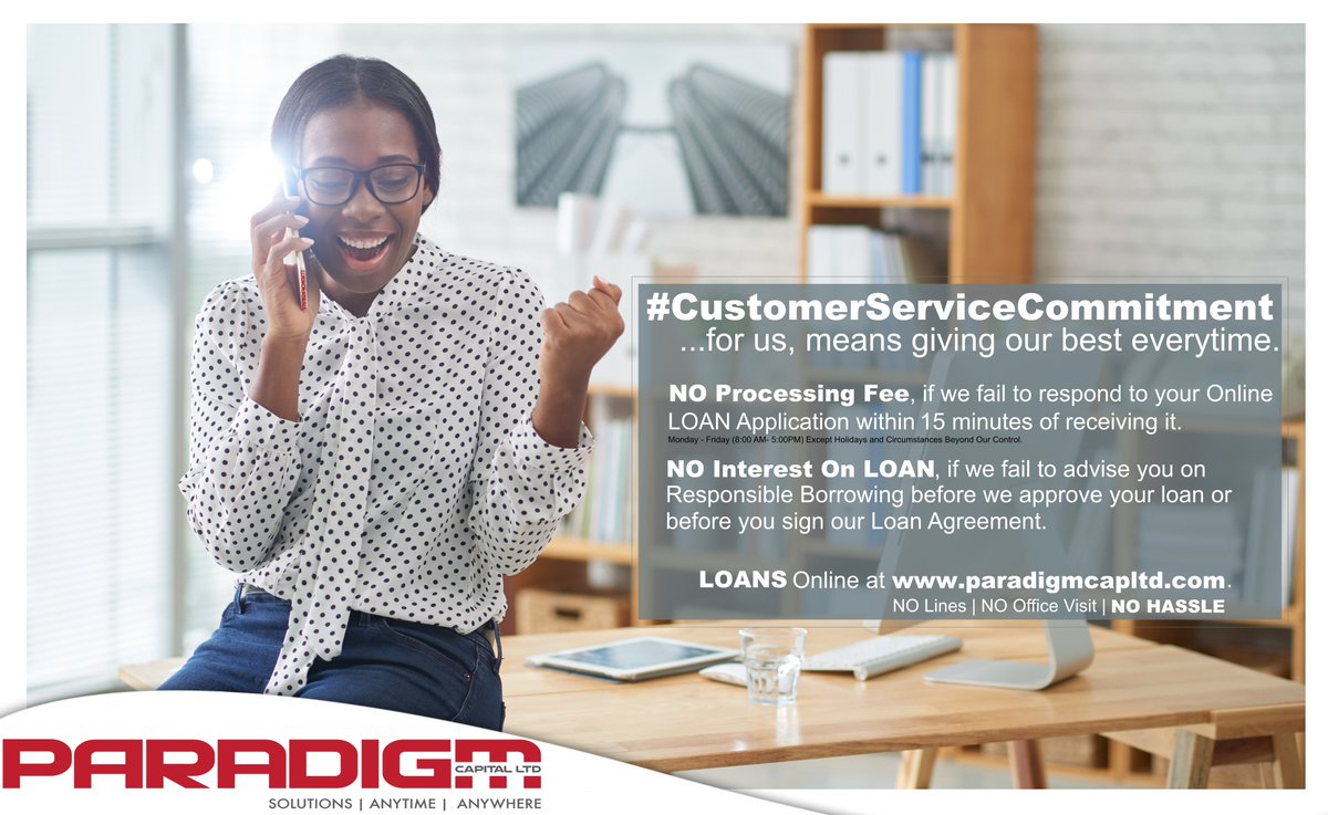 PARADIGMCapLtd's tweet photo. #CustomerServiceCommitment | #ConsumerPower
Consumers have so much POWER in how they spend or with whom they spend their hard earned money. https://t.co/rlPHNWA7FA