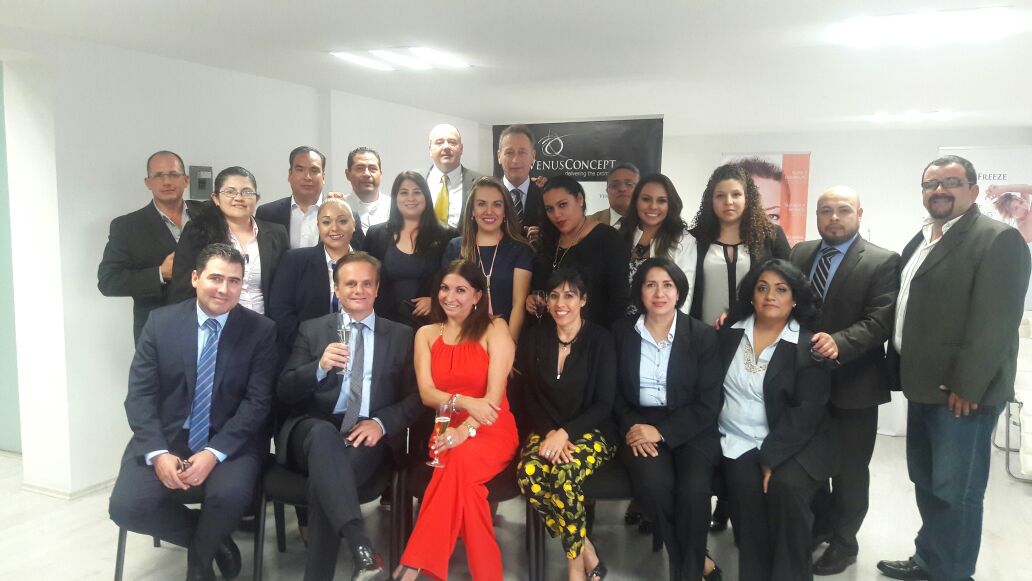 VC_LATAM's tweet photo. Visita especial de Domenic Serafino, el Director Ejecutivo y Co-fundador de #VenusConcept, para un evento exclusivo en la Ciudad de México. https://t.co/HikxEzt3Dz