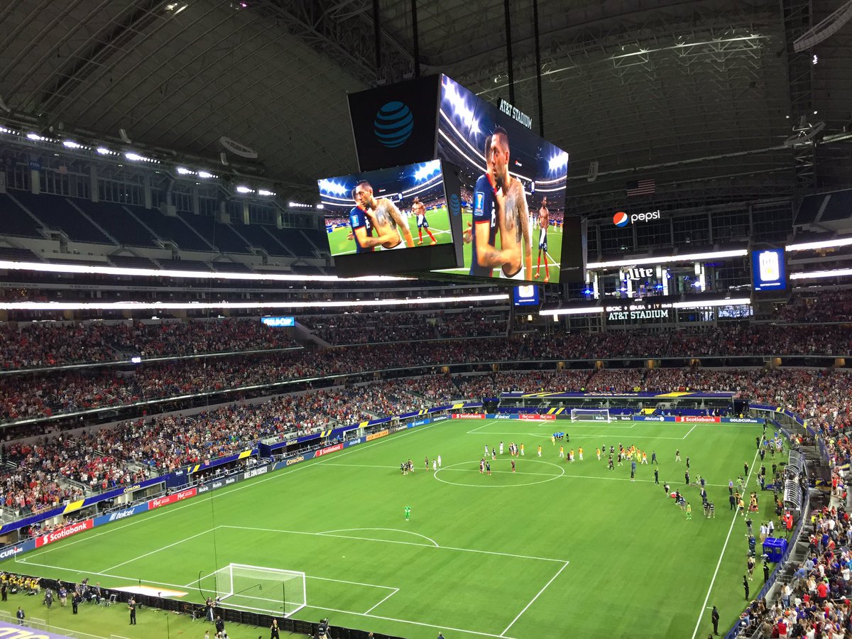 drewtoform's tweet photo. My first international game. Pumped for Wednesday. https://t.co/iCroUoMPKm