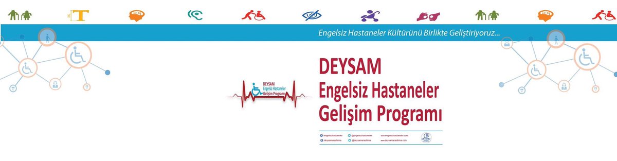 EngelsizHastane's tweet photo. Engelsiz Hastaneler Gelişim Programı, destekli yaşam gruplarına yönelik olarak hazırlanmıştır. Koordinasyonu, DEYSAM Araştırma yapmaktadır. https://t.co/DqGMTQRLGa