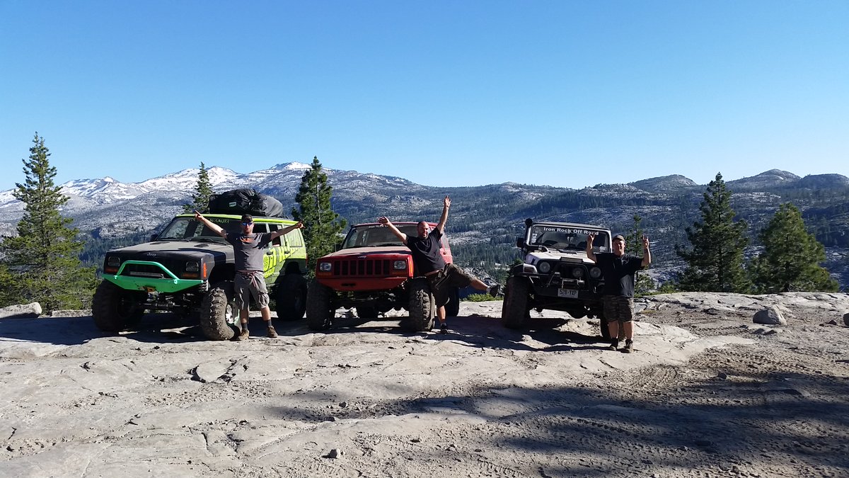 mn4wda's tweet photo. @MN4WDA Makes it to Observation Point on the #Rubicon Trail  @IROR2004 @NSJC1 @THEJeepMafia https://t.co/cB0UeCxCz9