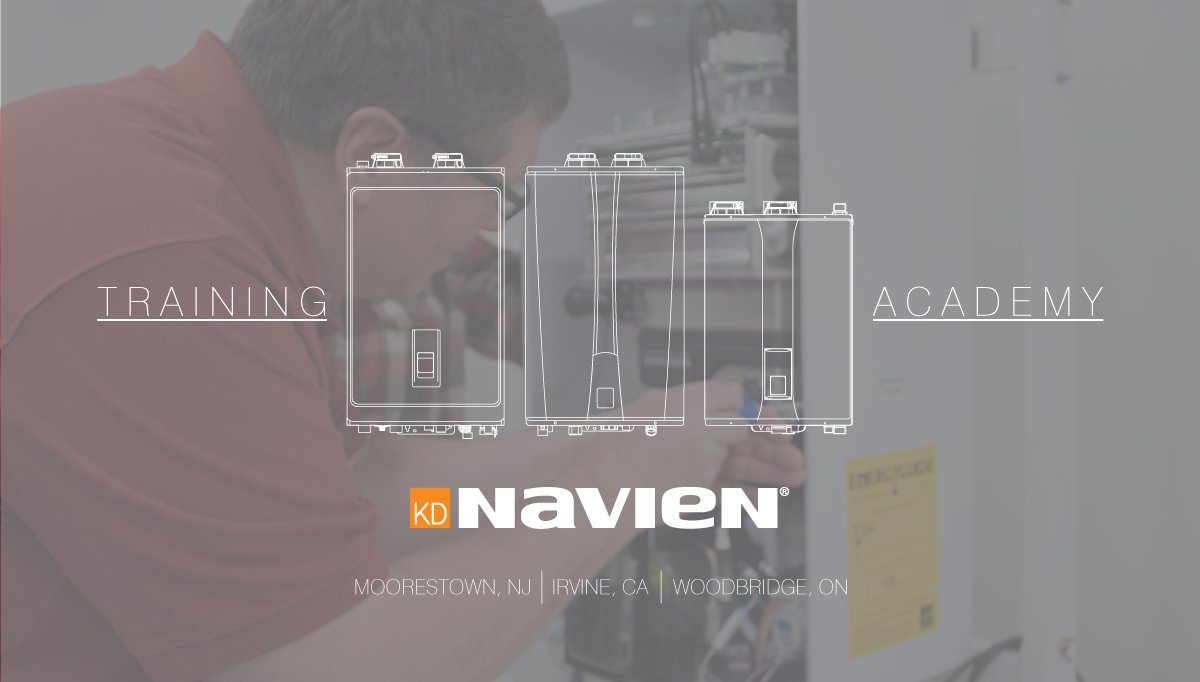 NavienInc's tweet photo. "Why should I send my guys to a Navien training rather than a job site?" Head over to https://t.co/E5ORp35uWh to learn more. https://t.co/KNp63jX9MN