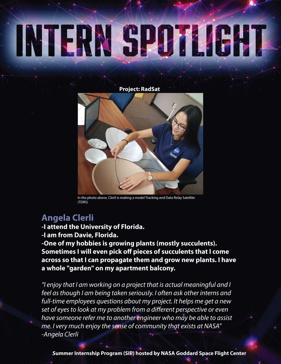 NASASCaN's tweet photo. Meet some of our summer #NASAInterns working on space comm and navigation projects @NASAGoddard 
#SCaNSIP https://t.co/yL3rfZrukH