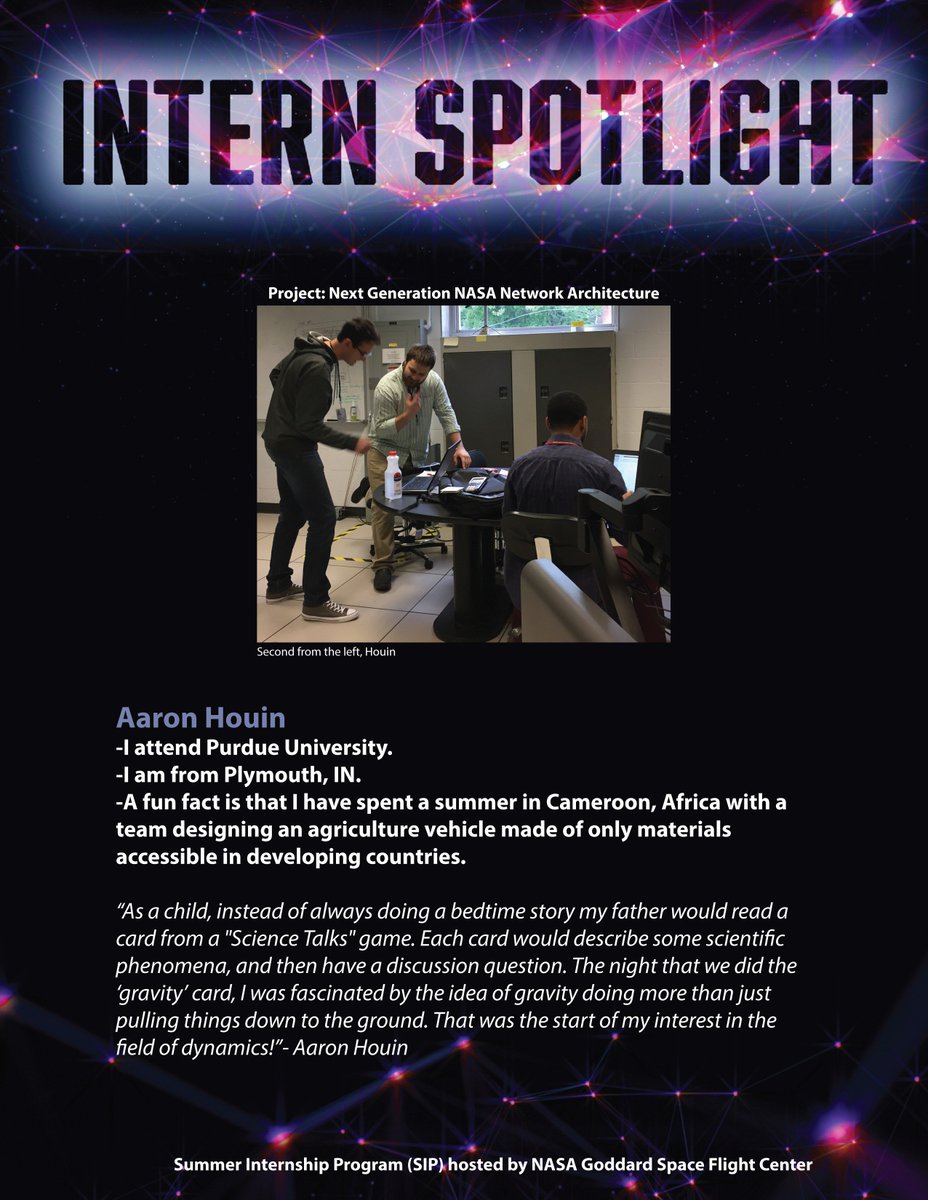 NASASCaN's tweet photo. Meet some of our summer #NASAInterns working on space comm and navigation projects @NASAGoddard 
#SCaNSIP https://t.co/yL3rfZrukH