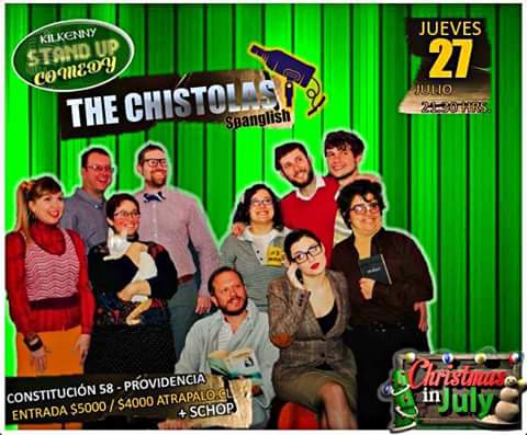 KilkennyStandUp's tweet photo. #Jueves27
Show especial de los gringos @TheChistolas con #ChristmasInJuly #standupcomedy bilingüe 😀 
Entrada + Schop 🍺
Constitución 58 Provi https://t.co/jBb3INFJDc