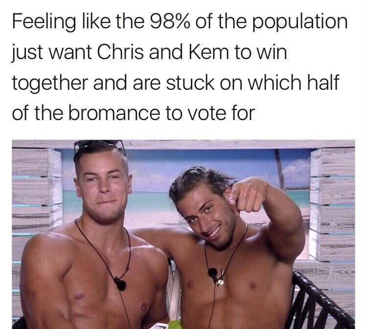 boohoo's tweet photo. Anyone else? 🤔 #loveisland #loveislandfinal https://t.co/p7QgMBOWn5