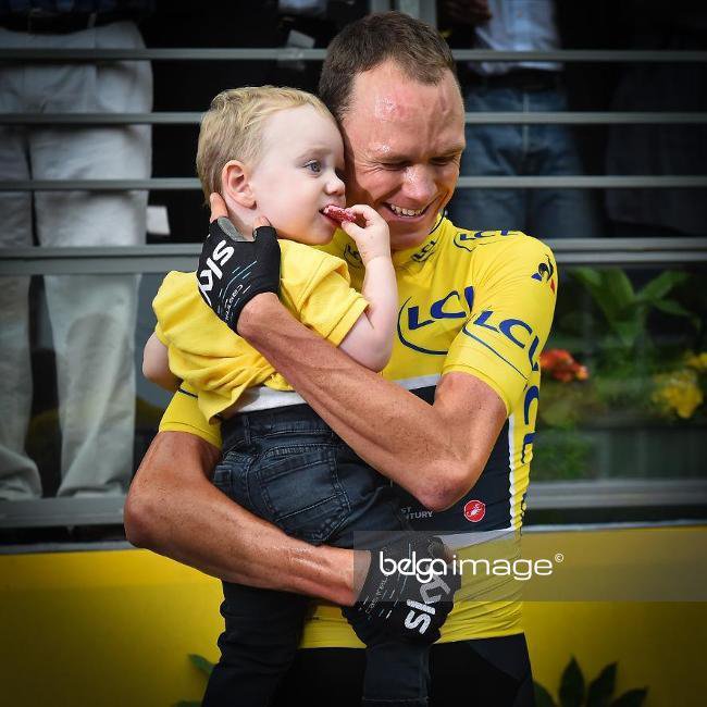 Le Tour de France  <a href="/chrisfroome/">Chris Froome</a> <a href="/teamsky/">teamsky</a>  <a href="/LeTour/">Tour de France™</a> #cycling #TDF17 <a href="/BelgaImage/">Belgaimage</a>