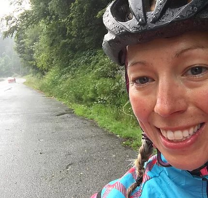 worldvisioncan's tweet photo. "We'll unite as a team locally, push barriers globally &amp; impact lives internationally"@Sarah_Fillier #WheelsForWells https://t.co/nAEd9btiFm https://t.co/tXxHsAQ4qP