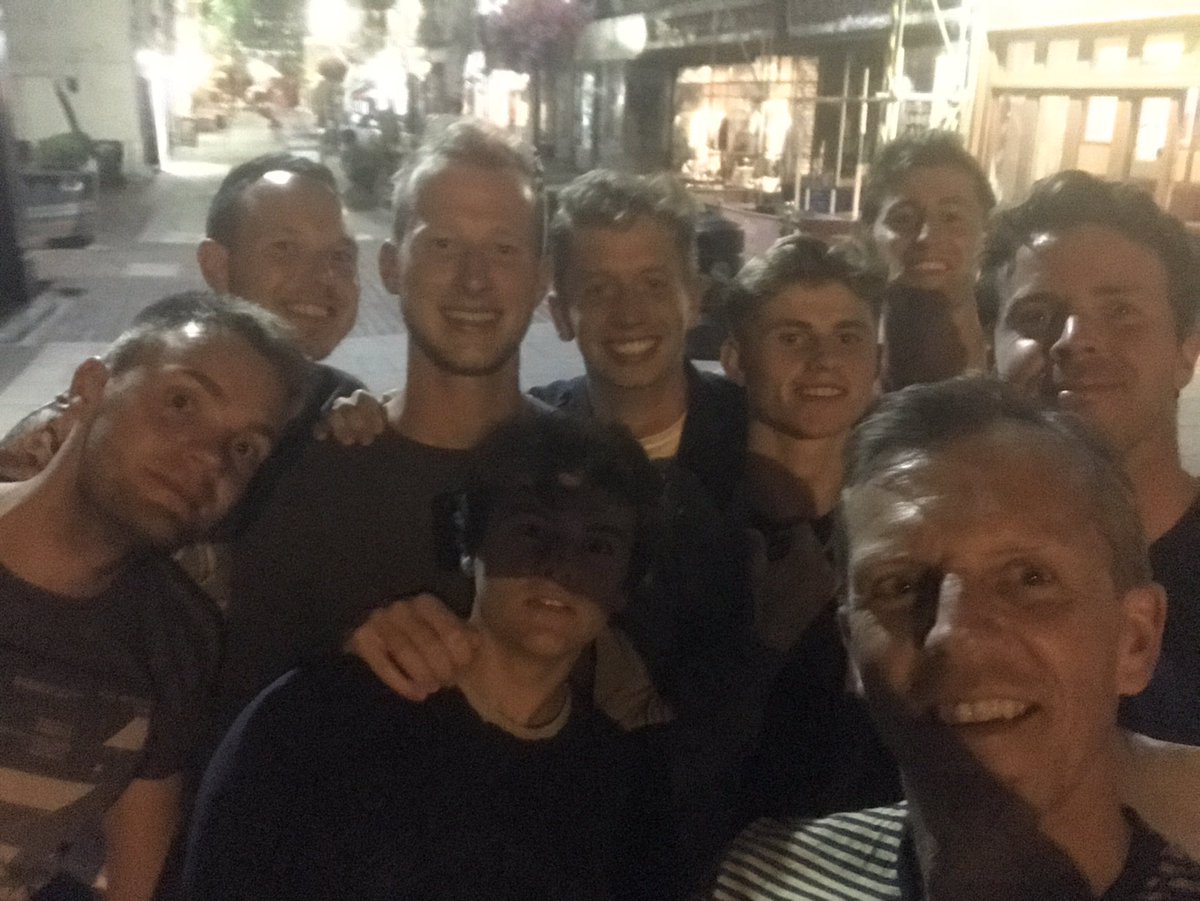 Dorsetdogs's tweet photo. @DorsetSomrstLTA we're representing Dorset with honour and pride. We're now full of Italian food and ready for battle tomorrow v Berkshire https://t.co/bNTSDQcFjh