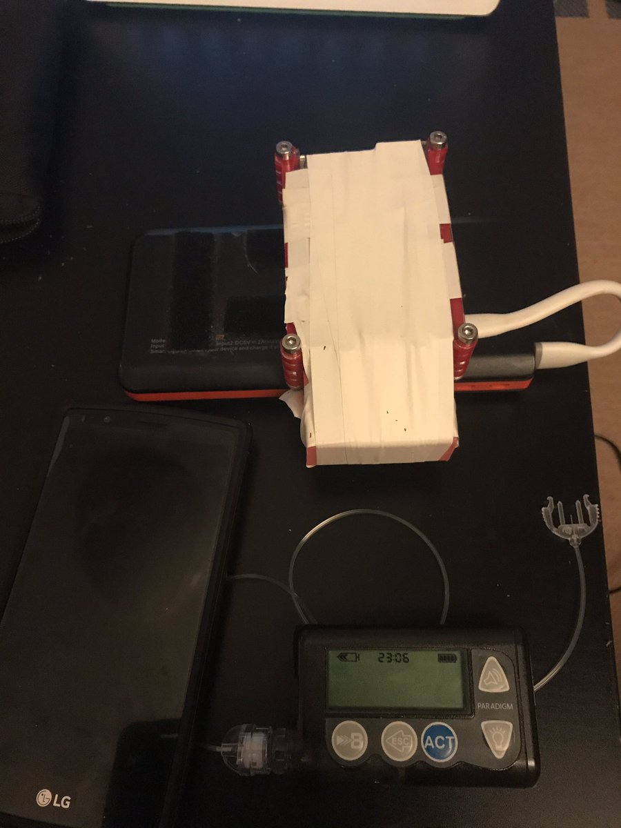 fishermen21's tweet photo. Goodby #openaps #t1d https://t.co/WgElahDb3S