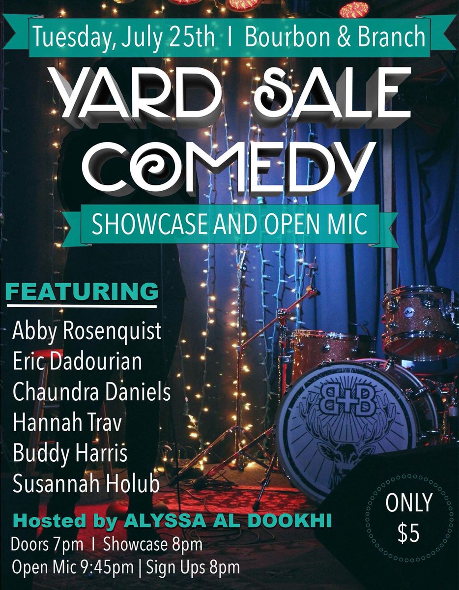 tomorrow night you want to be here!